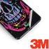 Liquid Blue Neon Skull with Glasses Galaxy S9 Plus Skin