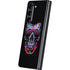 Liquid Blue Neon Skull with Glasses Galaxy Z Fold5 5G Skin