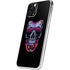 Liquid Blue Neon Skull with Glasses iPhone 11 Pro Skin