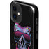 Liquid Blue Neon Skull with Glasses iPhone 12 Impact Case