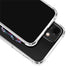 Liquid Blue Neon Skull with Glasses iPhone 12 Mini Clear Case