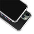 Liquid Blue Neon Skull with Glasses iPhone 12 Pro Clear Case