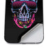 Liquid Blue Neon Skull with Glasses iPhone 12 Pro Max Skin