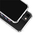Liquid Blue Neon Skull with Glasses iPhone 13 Clear Case