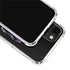 Liquid Blue Neon Skull with Glasses iPhone 14 Plus Clear Case
