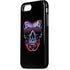 Liquid Blue Neon Skull with Glasses iPhone 7 Pro Case