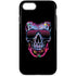 Liquid Blue Neon Skull with Glasses iPhone 8 Pro Case