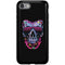 Liquid Blue Neon Skull with Glasses iPhone SE (2nd & 3rd Gen) Pro Case