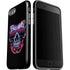 Liquid Blue Neon Skull with Glasses iPhone SE (2nd & 3rd Gen) Pro Case