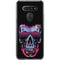 Liquid Blue Neon Skull with Glasses LG K51/Q51 Clear Case