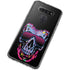 Liquid Blue Neon Skull with Glasses LG K51/Q51 Clear Case