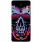 Liquid Blue Neon Skull with Glasses OnePlus 7 Pro Skin