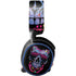 Liquid Blue Neon Skull with Glasses SteelSeries Arctis 3 Skin