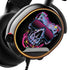 Liquid Blue Neon Skull with Glasses SteelSeries Arctis 5 Skin