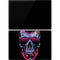Liquid Blue Neon Skull with Glasses Surface Pro 7 Skin