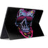 Liquid Blue Neon Skull with Glasses Surface Pro 7 Skin