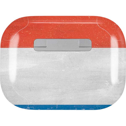 Netherlands Flag Distressed AirPods Pro 2nd Gen Skin