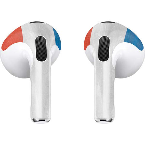 Netherlands Flag Distressed Apple AirPods (3rd Gen 2021) Skin