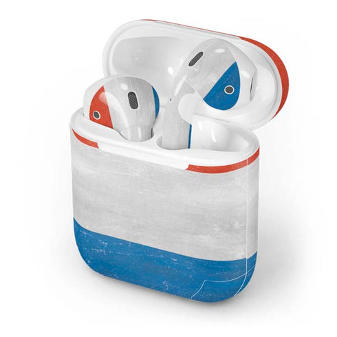Netherlands Flag Distressed Apple AirPods Skin