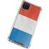 Netherlands Flag Distressed Galaxy A12 Clear Case