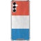 Netherlands Flag Distressed Galaxy A14 5G Clear Case