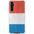 Netherlands Flag Distressed Galaxy A54 5G Clear Case