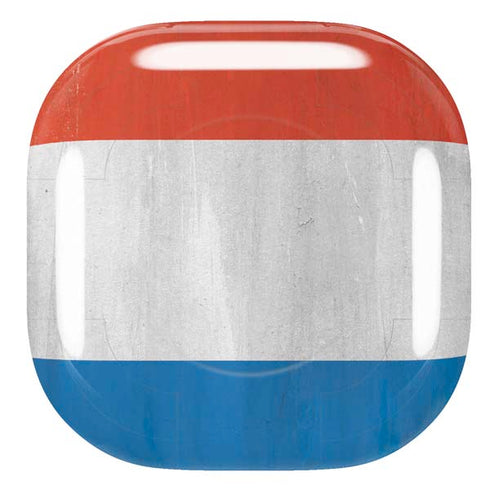 Netherlands Flag Distressed Galaxy Buds Live Skin