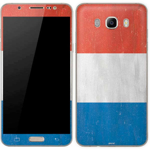 Netherlands Flag Distressed Galaxy J7 Skin