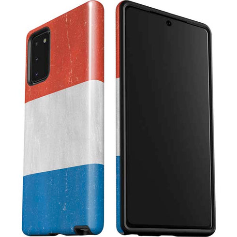 Netherlands Flag Distressed Galaxy Note20 5G Pro Case
