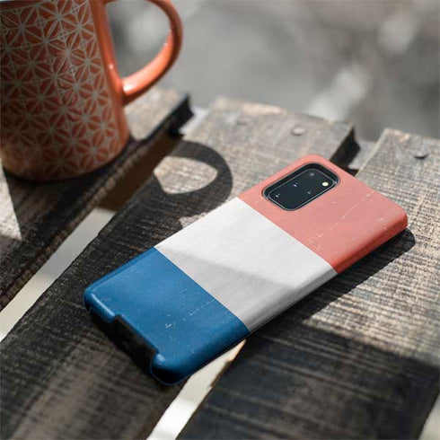 Netherlands Flag Distressed Galaxy S20 Plus Pro Case
