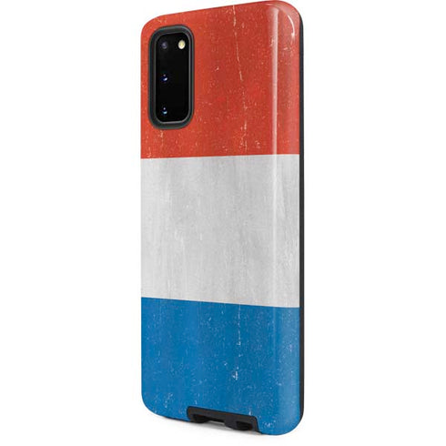 Netherlands Flag Distressed Galaxy S20 Pro Case