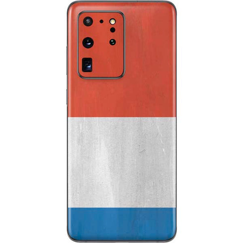 Netherlands Flag Distressed Galaxy S20 Ultra 5G Skin