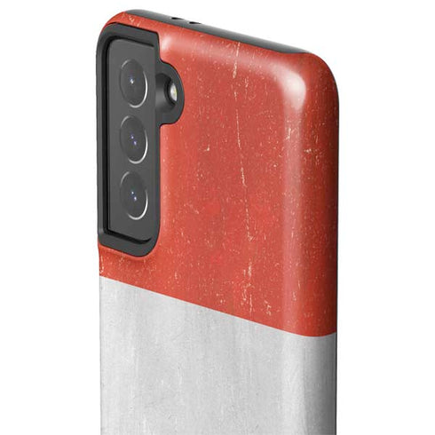 Netherlands Flag Distressed Galaxy S21 5G Pro Case