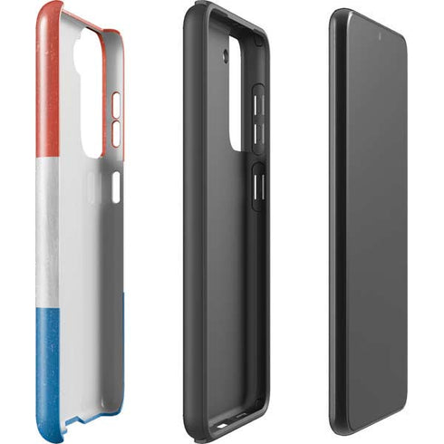 Netherlands Flag Distressed Galaxy S21 5G Pro Case