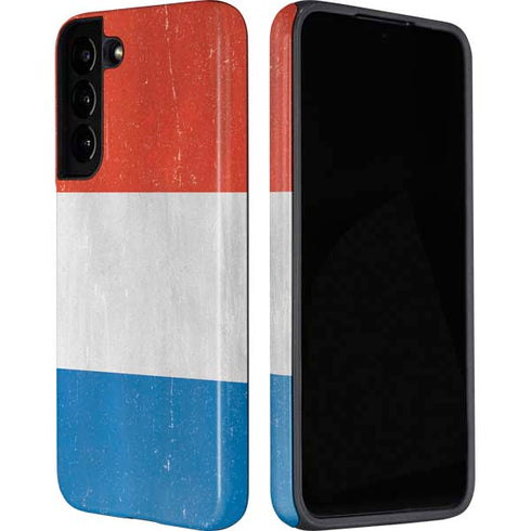 Netherlands Flag Distressed Galaxy S22 Plus Pro Case