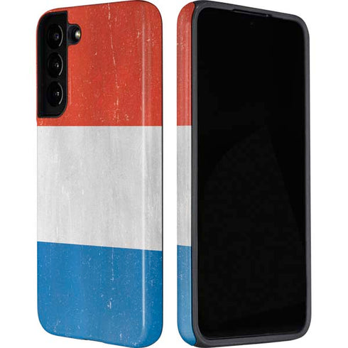 Netherlands Flag Distressed Galaxy S22 Pro Case