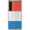 Netherlands Flag Distressed Galaxy S23 Clear Case
