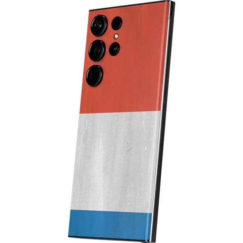 Netherlands Flag Distressed Galaxy S23 Ultra Skin