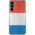 Netherlands Flag Distressed Galaxy S24 Clear Case