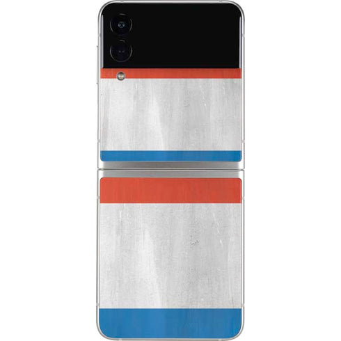 Netherlands Flag Distressed Galaxy Z Flip3 5G Skin