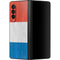 Netherlands Flag Distressed Galaxy Z Fold3 5G Skin
