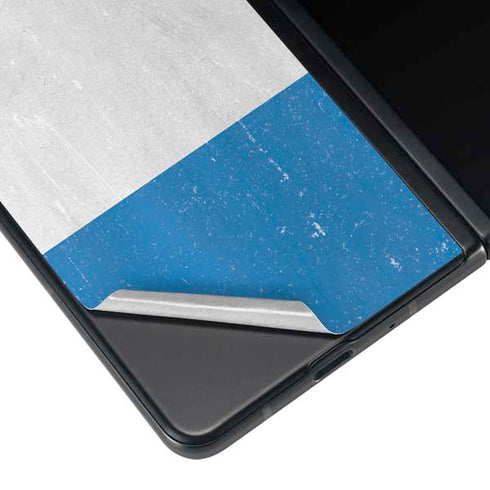 Netherlands Flag Distressed Galaxy Z Fold3 5G Skin