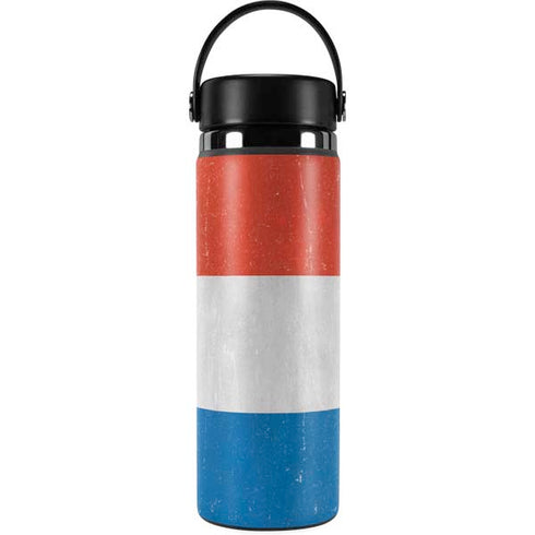 Netherlands Flag Distressed Hydro Flask 20oz Wide Mouth Skin