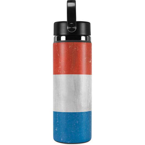 Netherlands Flag Distressed Hydro Flask 20oz Wide Mouth Skin