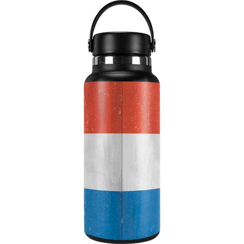 Netherlands Flag Distressed Hydro Flask 32oz Wide Mouth Skin