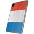 Netherlands Flag Distressed iPad Pro 12.9in (2020) Clear Case