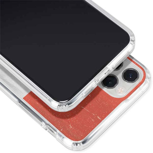 Netherlands Flag Distressed iPhone 11 Pro Clear Case