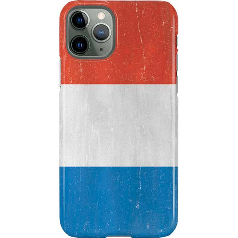 Netherlands Flag Distressed iPhone 11 Pro Lite Case