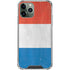 Netherlands Flag Distressed iPhone 11 Pro Max Clear Case