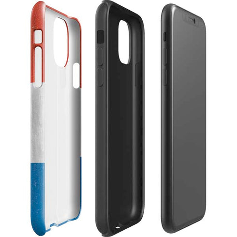 Netherlands Flag Distressed iPhone 11 Pro Max Impact Case